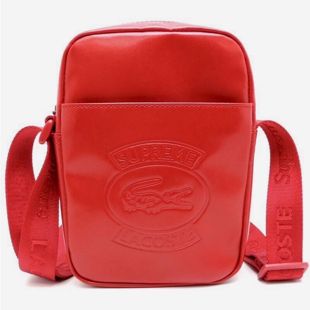 Supreme LACOSTE Shoulder Bag
Red